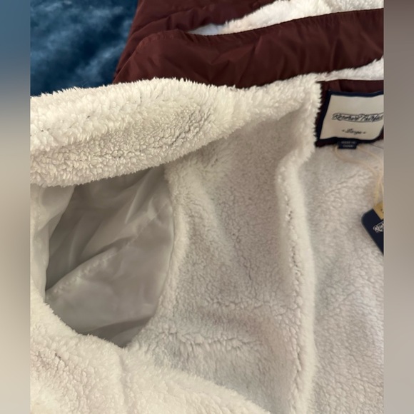 Fleece Sherpa Lined Jacket / Reserve Fairfax / Plum / L / NWT - Picture 11 of 15